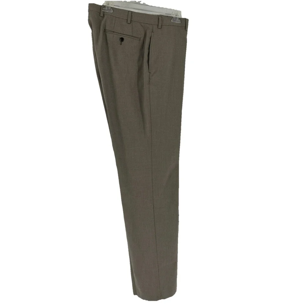 Michael Kors Dress Pants Men's 36 Beige Brown Tan Business Office Dad Profession